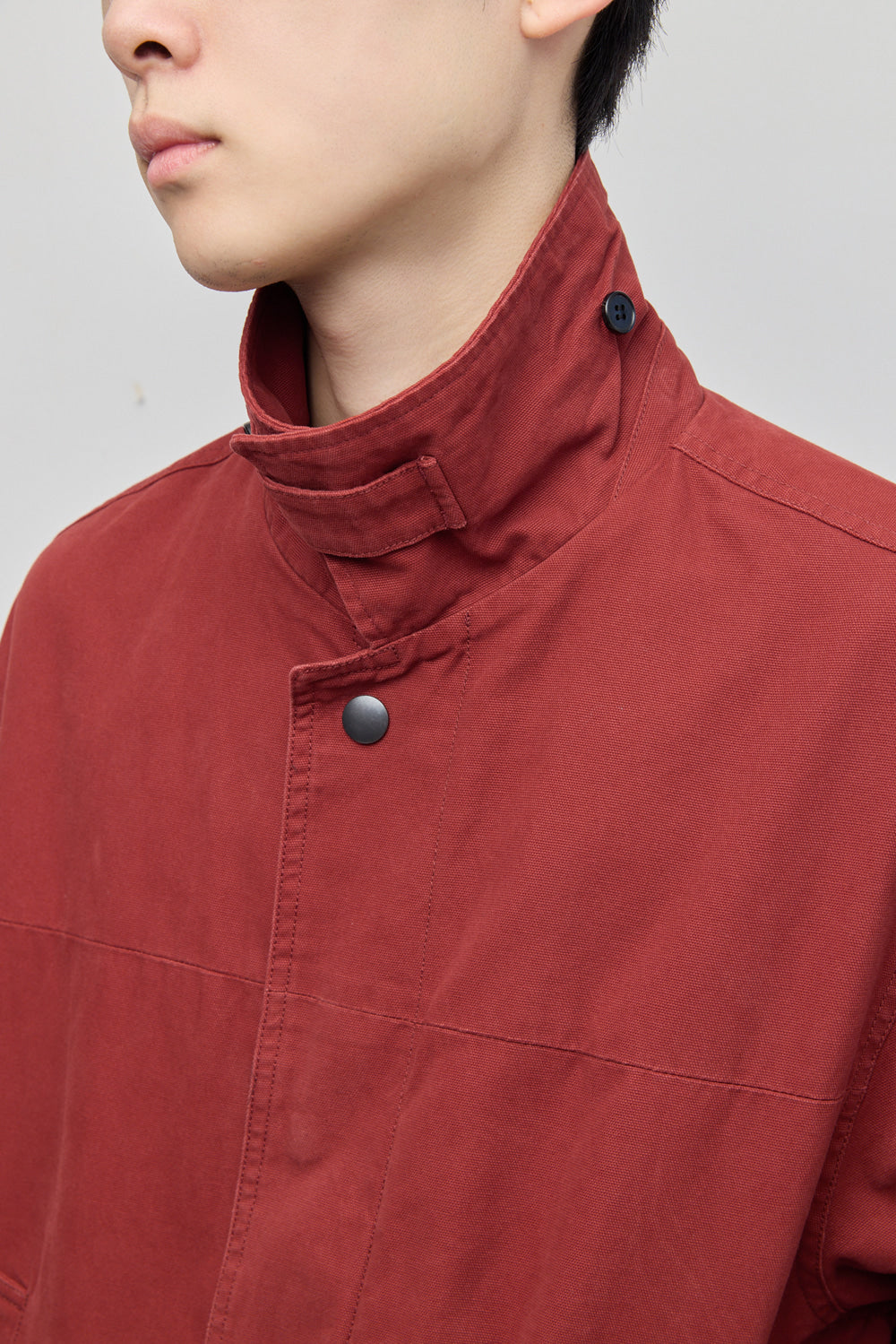 Hatchingroom - Canvas Work Parka (Dark Red) product image 18 | TRAB K-Fashion Australia