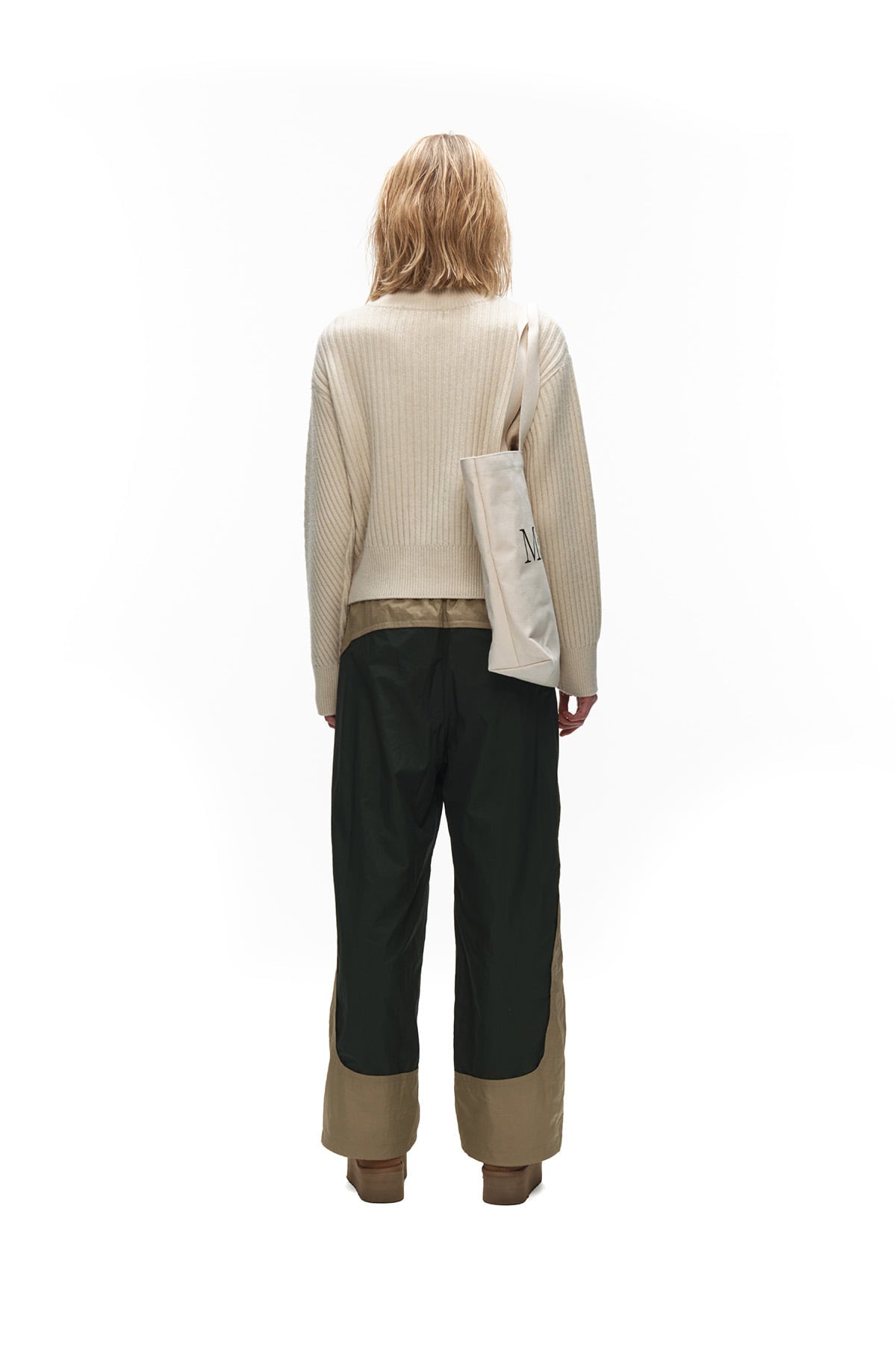 Matin Kim - Color Point String Pants (Khaki) product image 7 | TRAB K-Fashion Australia