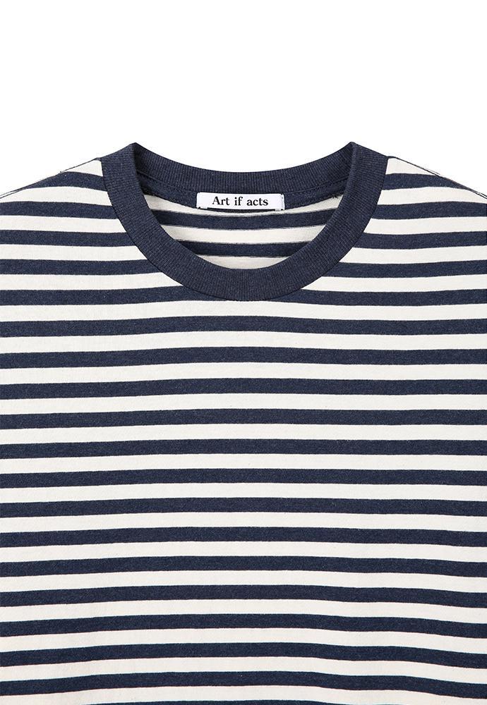 Art if acts - French Stripe Long Sleeve (Navy) product image 8 | TRAB K-Fashion Australia