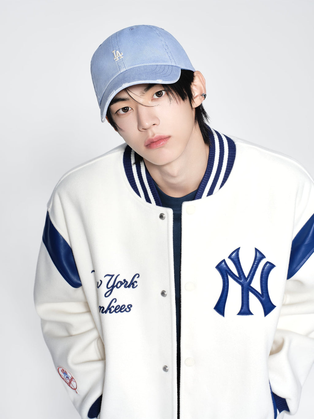 MLB Korea - MLB Vintage Nano Unstructured Ball Cap LA Dodgers (Sky Blue) product image 3 | TRAB K-Fashion Australia