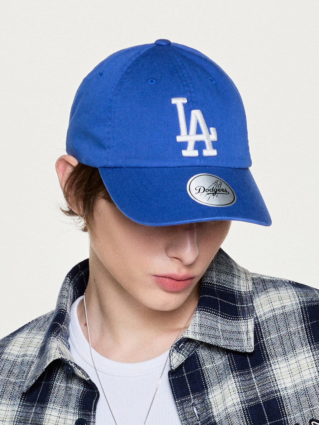 MLB Korea - MLB Signature Unstructured Ball Cap LA Dodgers (Blue) product image 4 | TRAB K-Fashion Australia