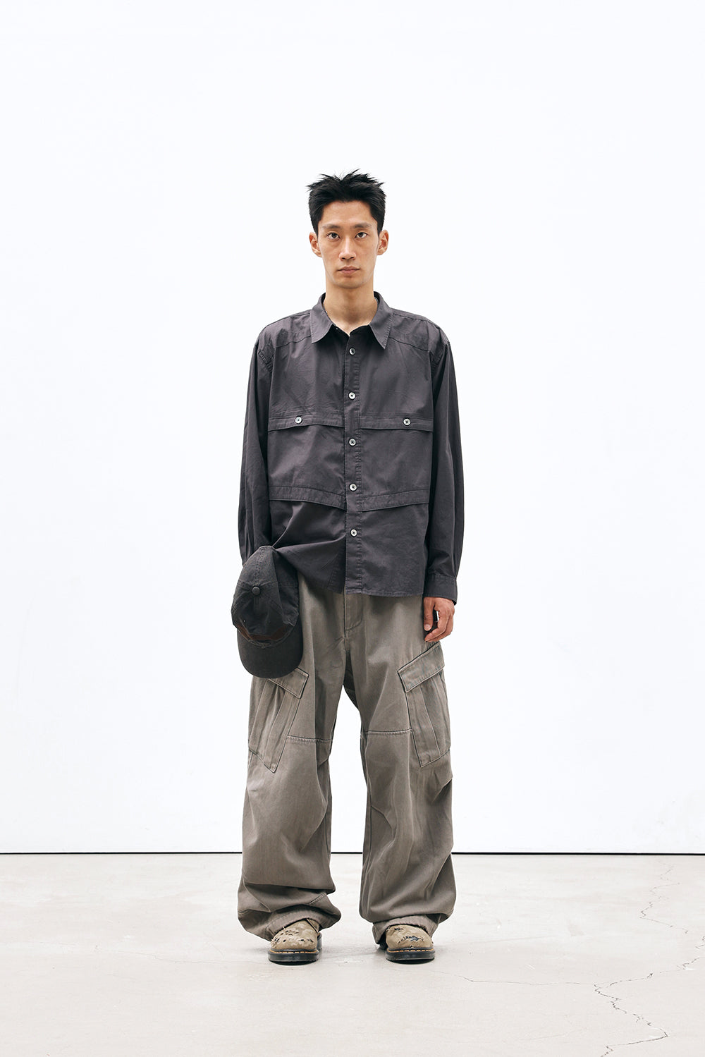 Hatchingroom - Mil Pants (Washed Olive) product image 6 | TRAB K-Fashion Australia