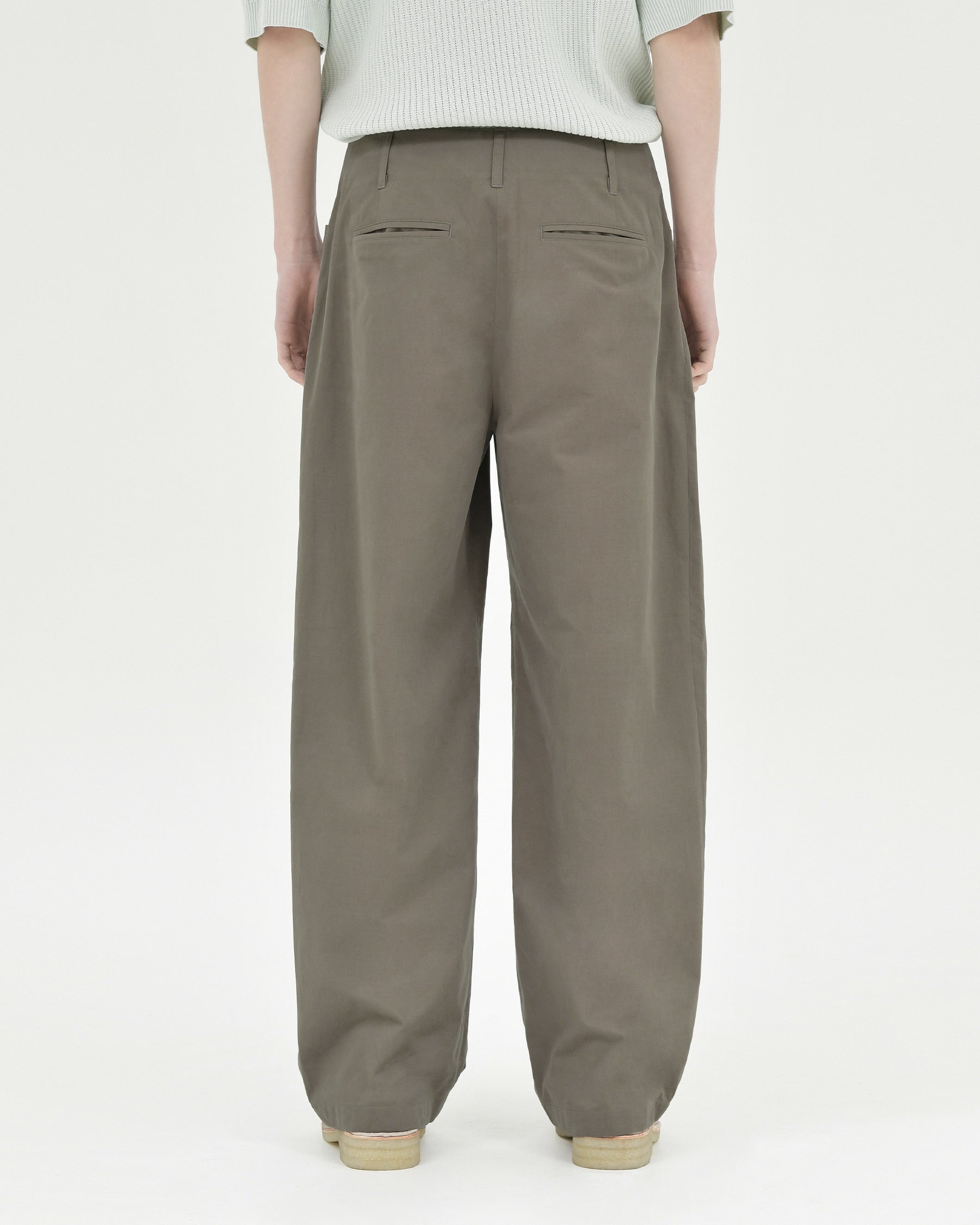 Brownyard - Structured Wide Pants (Brown) product image 2 | TRAB K-Fashion Australia