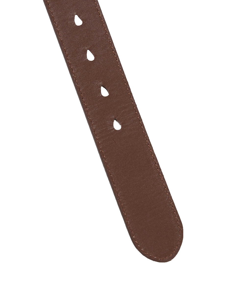 XLIM - Ep.8 Synopsis 01 Belt (Ivory / Brown) product image 6 | TRAB K-Fashion Australia