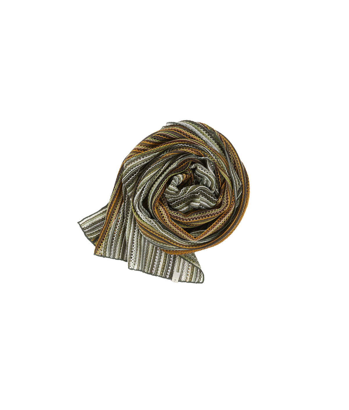 XLIM - Ep.10 02 Scarf (Multi Green) product image 5 | TRAB K-Fashion Australia
