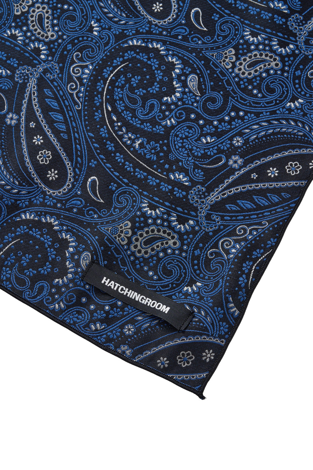 Hatchingroom - Paisley Bandana Scarf (Blue) product image 2 | TRAB K-Fashion Australia