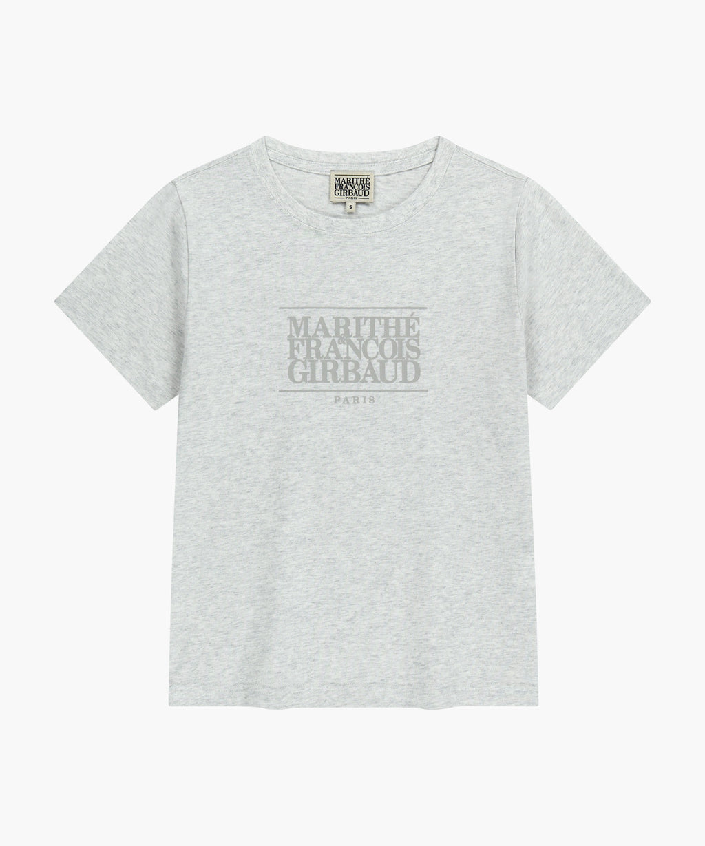 Marithe & Francois Girbaud - Classic Logo Tee (Light Heather Gray) product image 6 | TRAB K-Fashion Australia