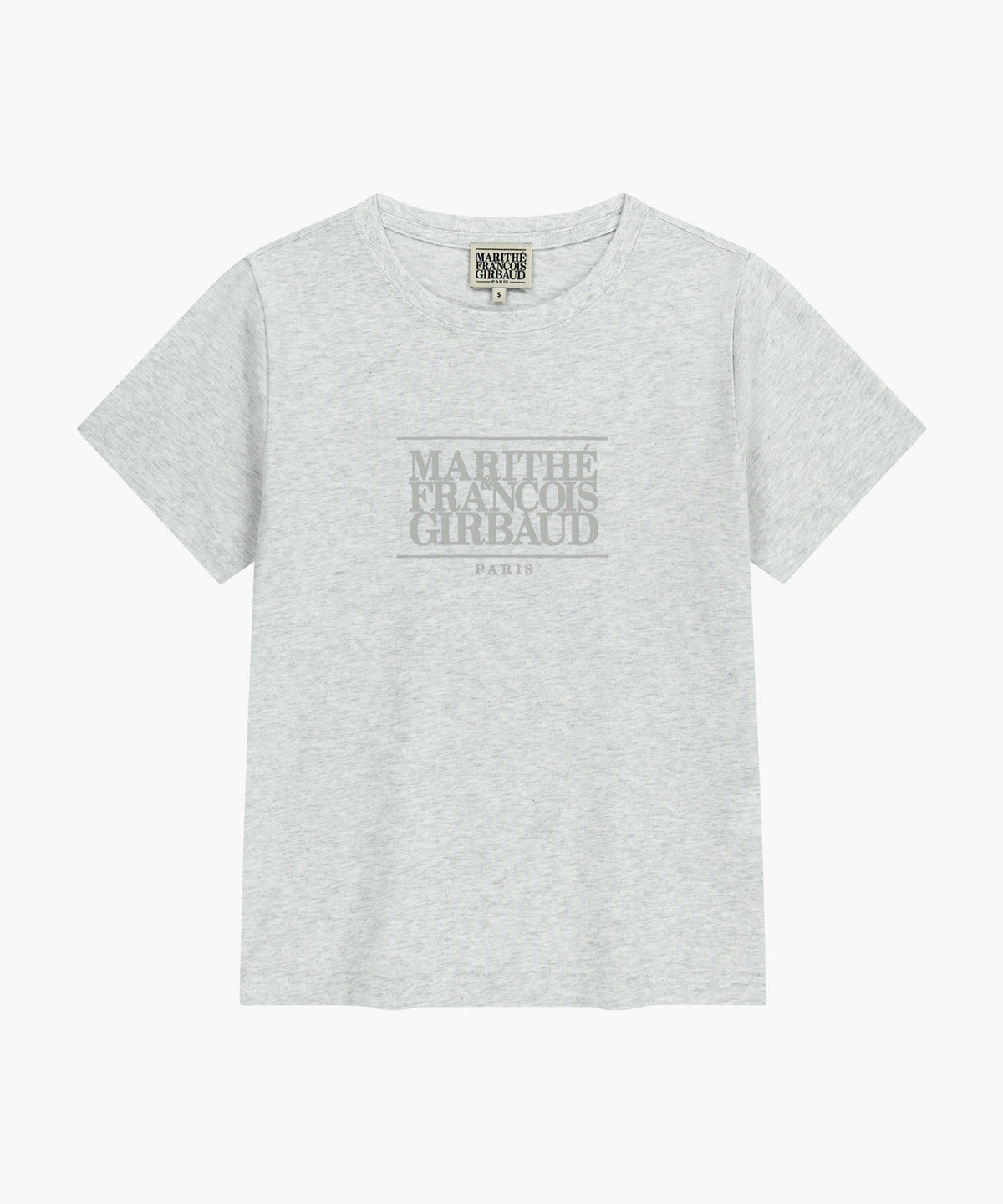 Marithe & Francois Girbaud - Classic Logo Tee (Light Heather Gray) product image 6 | TRAB K-Fashion Australia