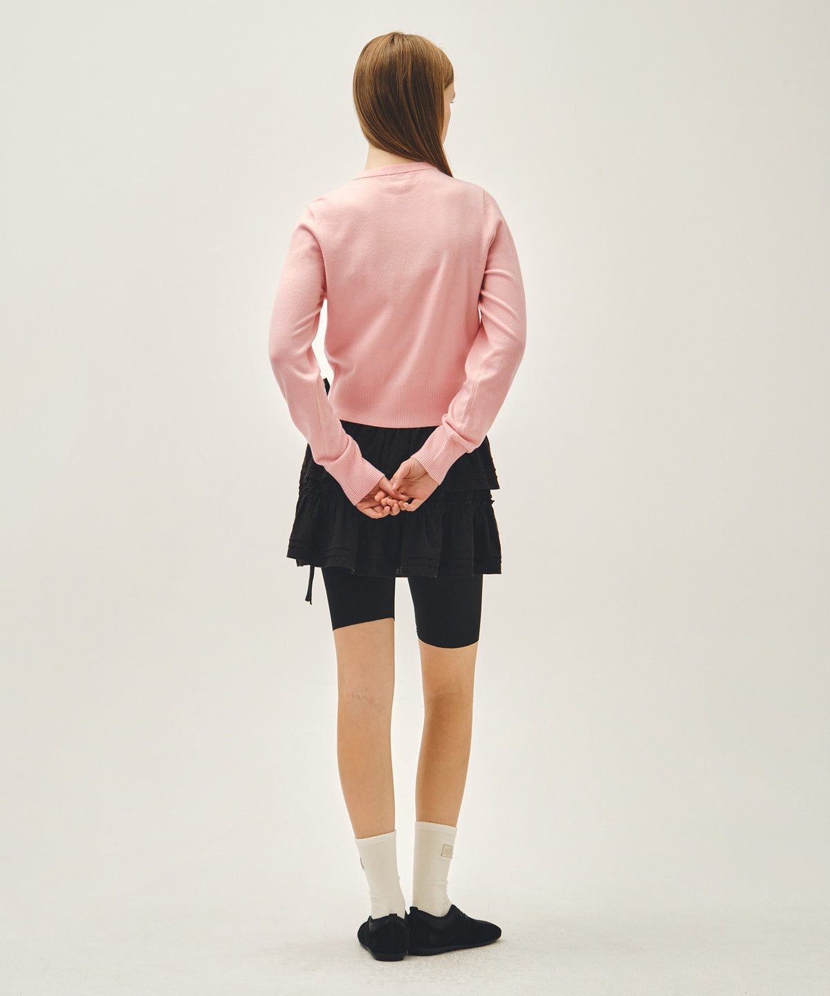 Marithe & Francois Girbaud - Layered Ruffle Skirt (Black) product image 5 | TRAB K-Fashion Australia