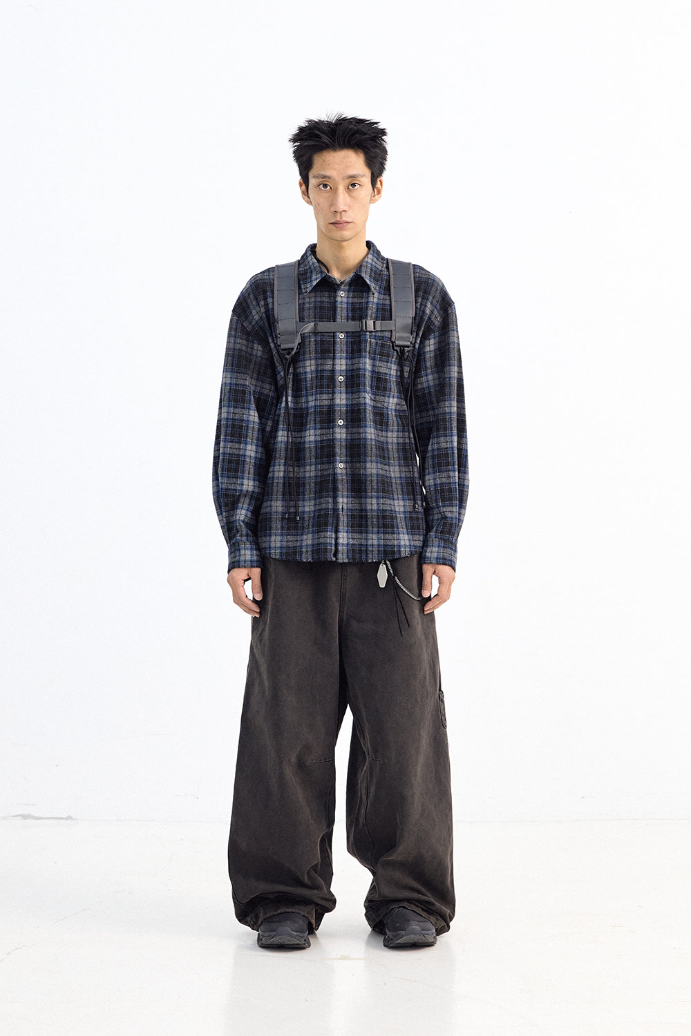Hatchingroom - Over Duck Pants Over Dyed (Charcoal) product image 5 | TRAB K-Fashion Australia
