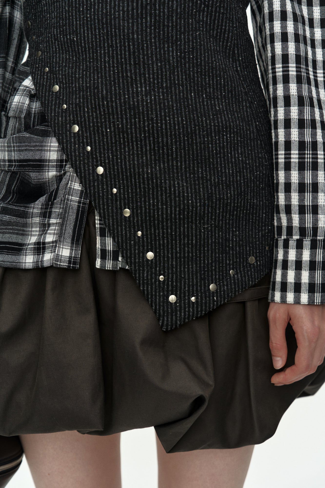 Andersson Bell - Hot-Fix Tank Top (Charcoal) product image 6 | TRAB K-Fashion Australia