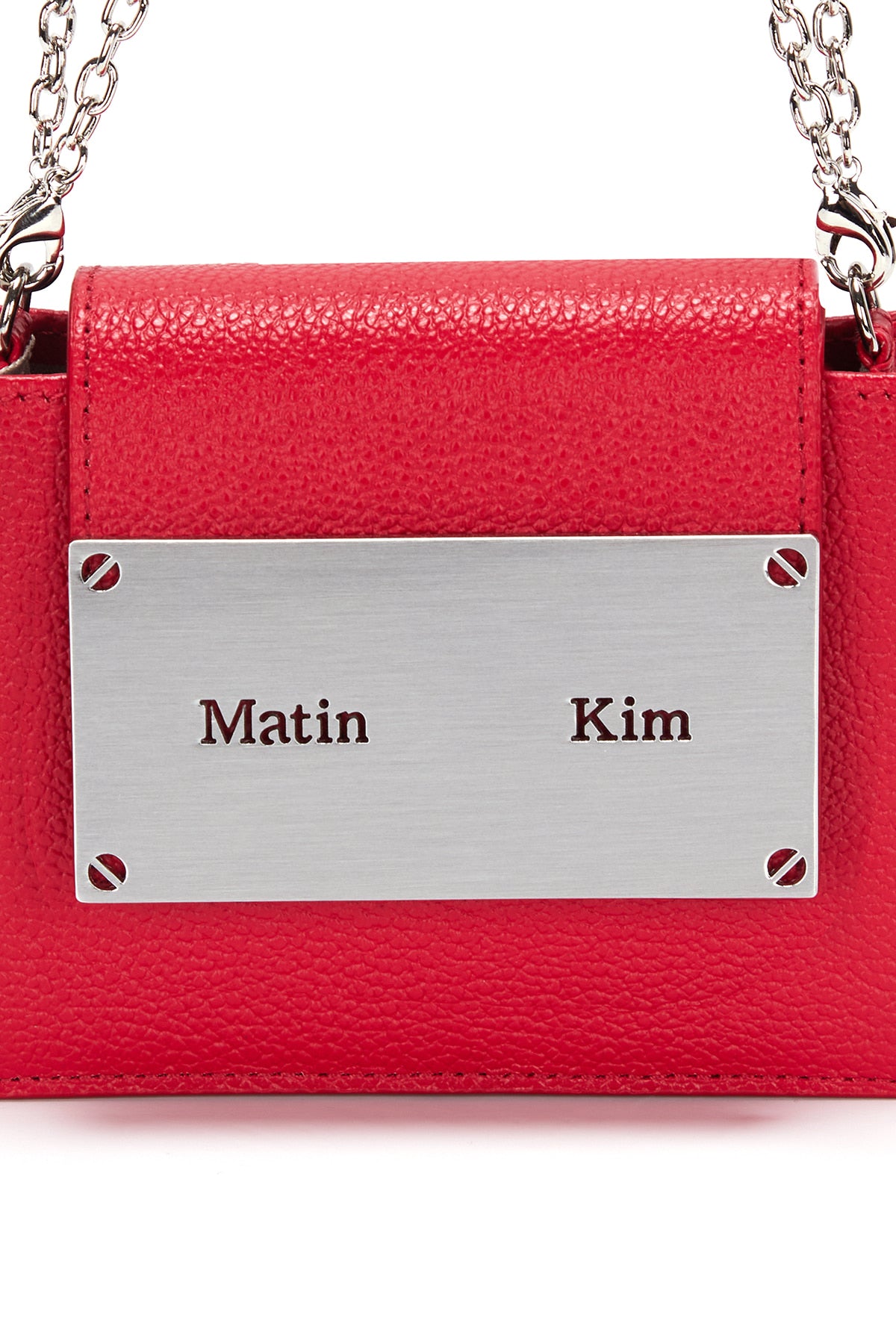 Matin Kim - Accordion Mini Bag (Red) product image 3 | TRAB K-Fashion Australia