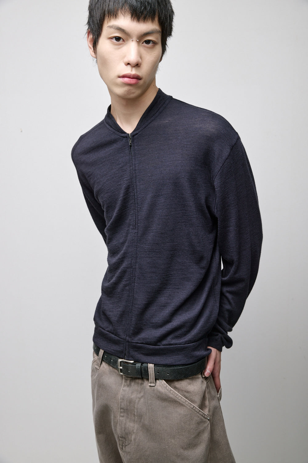 Hatchingroom - Compact Cardigan Wool (Purple) product image 13 | TRAB K-Fashion Australia