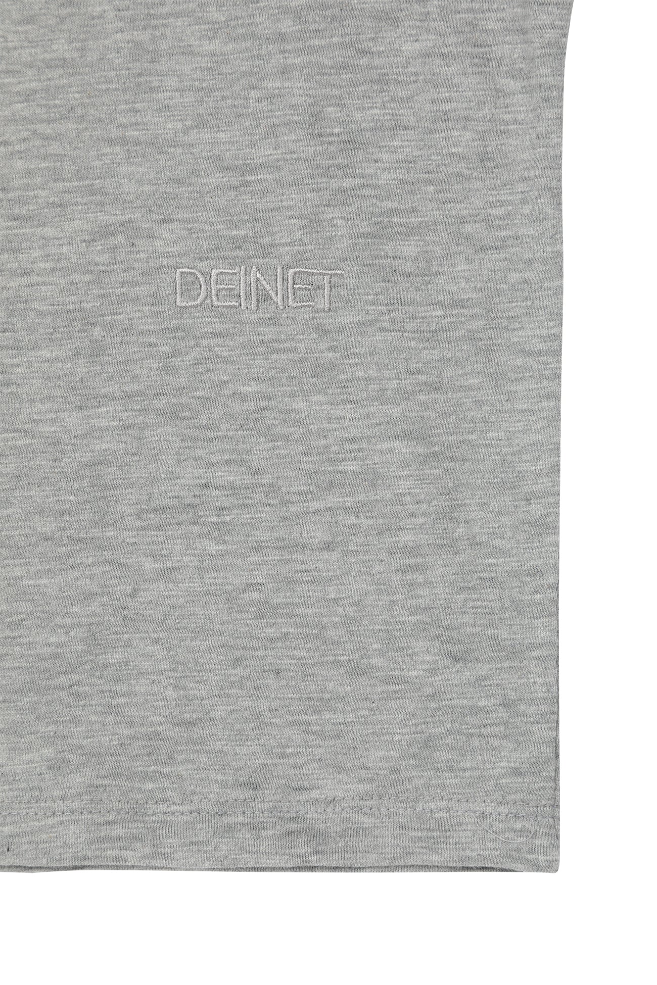 Deinet - Slub Cap Sleeve T-Shirt (Grey) product image 5 | TRAB K-Fashion Australia