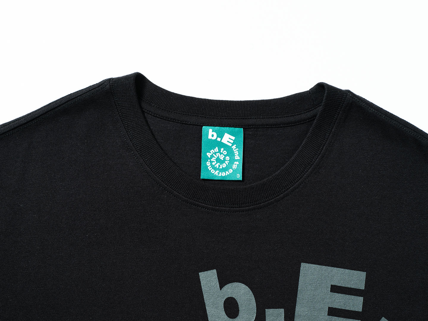 San San Gear - San San X B.E Swirl T-Shirt (Black) product image 3 | TRAB K-Fashion Australia