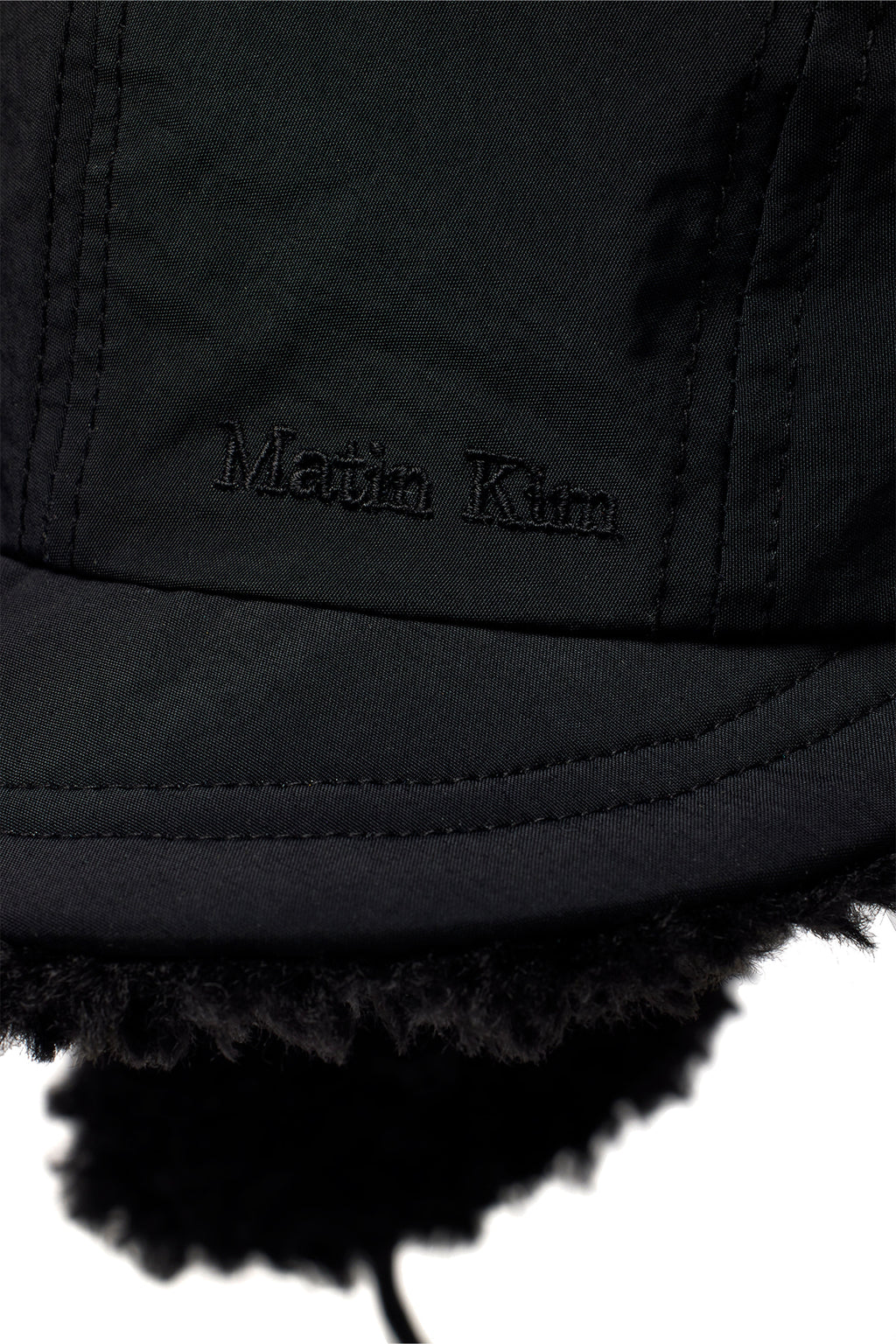 Matin Kim - Matin Reversible Trooper Hat (Black) product image 4 | TRAB K-Fashion Australia