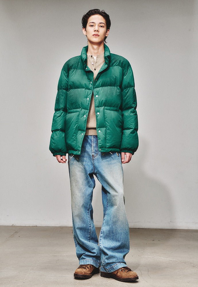Art if acts - Vintage Wide Denim Pants (Washed Blue) product image 1 | TRAB K-Fashion Australia