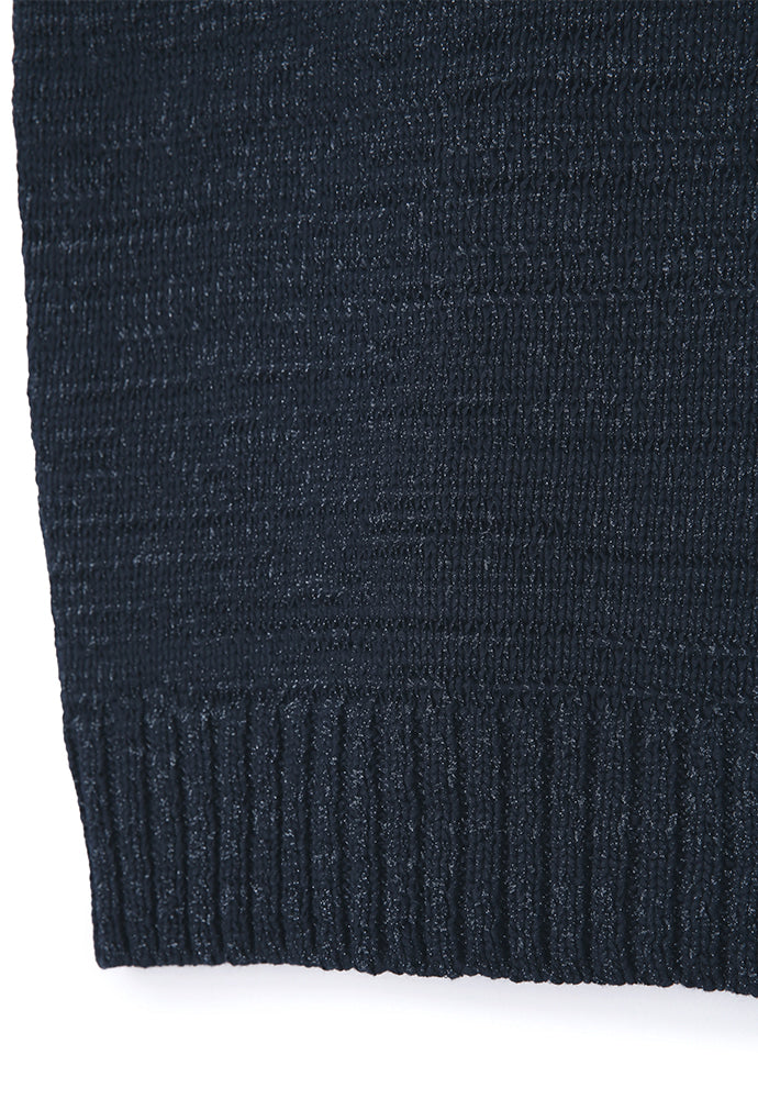 Art if acts - Tape Knit Vest (Dark Navy) product image 8 | TRAB K-Fashion Australia