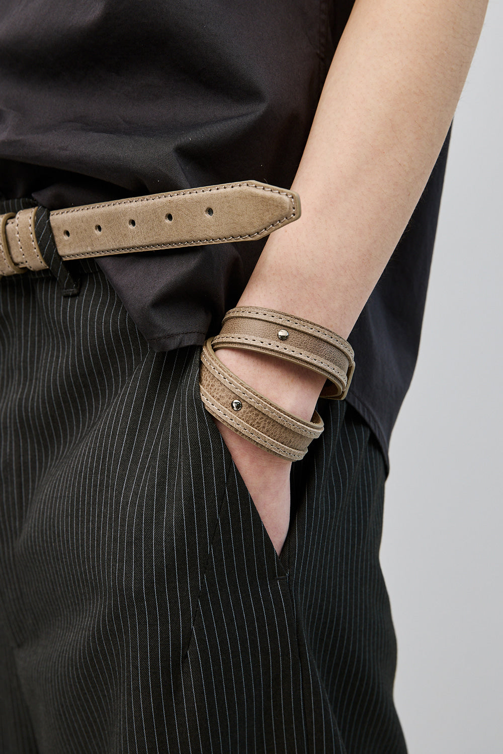 Hatchingroom - Leather Bracelet Desert (OC) product image 3 | TRAB K-Fashion Australia