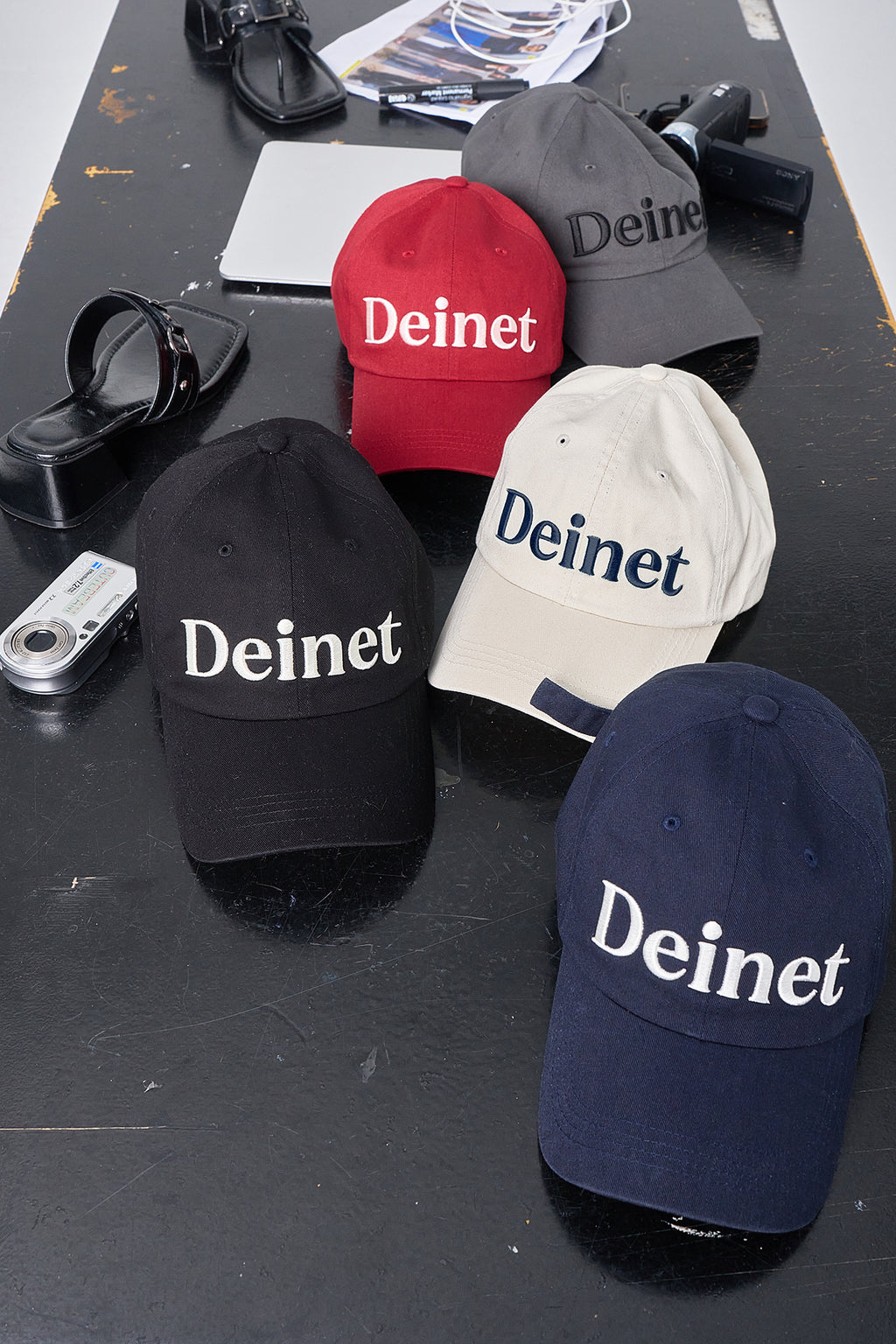 Deinet - Essential Logo Ball Cap (Black) product image 1 | TRAB K-Fashion Australia