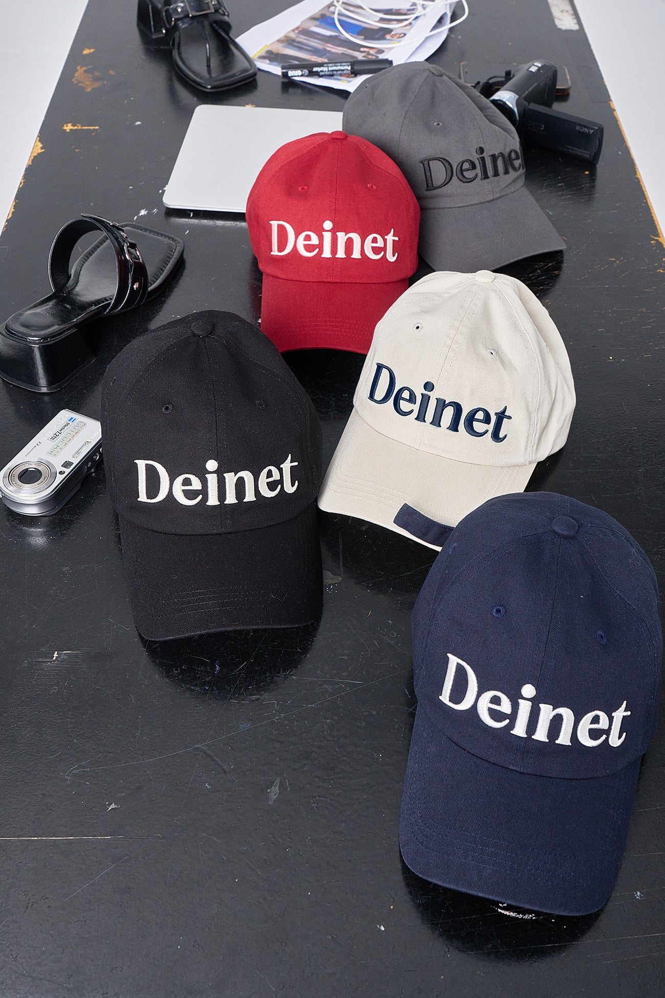 Deinet - Essential Logo Ball Cap (Black) product image 1 | TRAB K-Fashion Australia