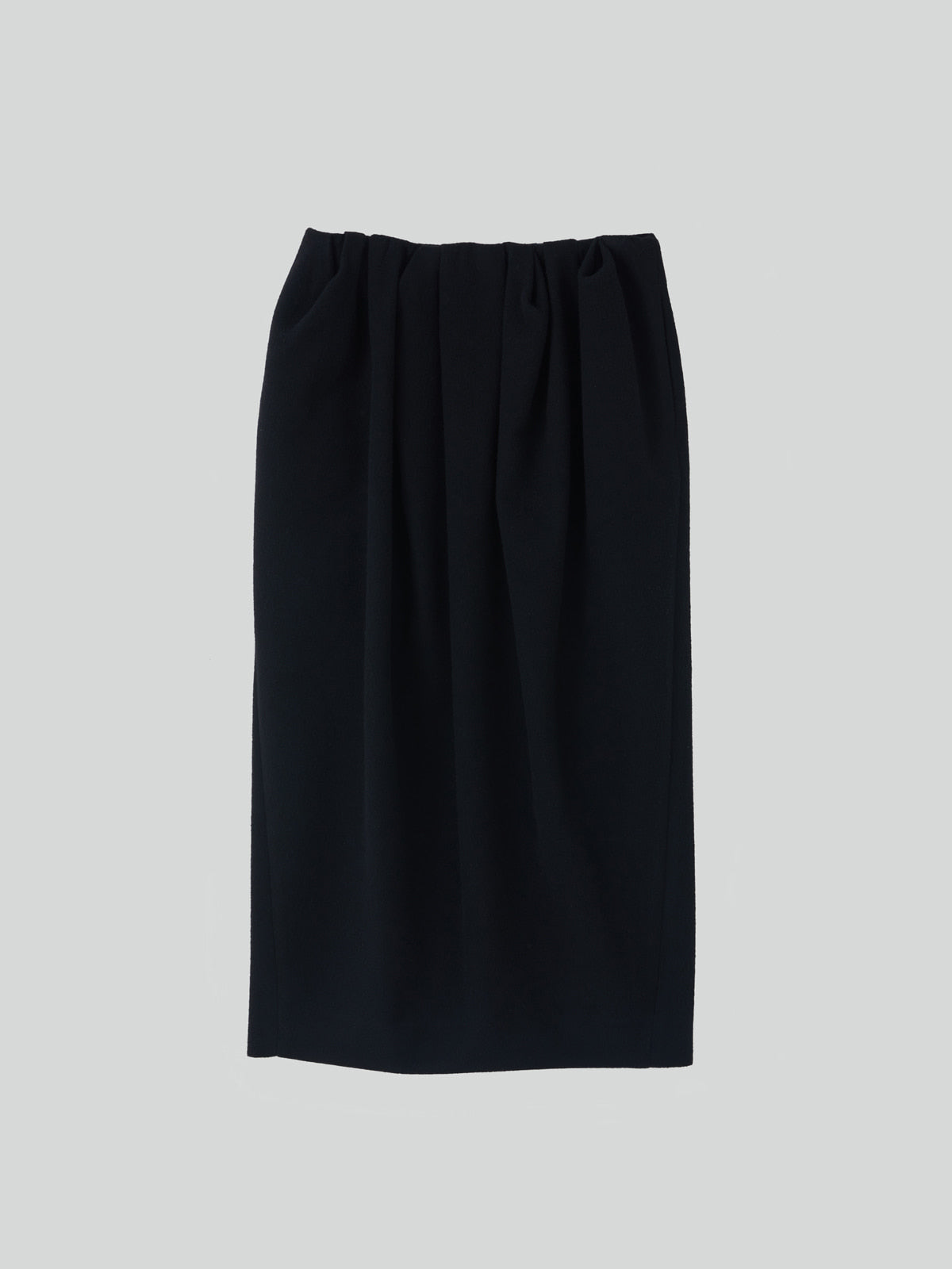 Recto - Waist Volume Tulip Skirt (Black) product image 7 | TRAB K-Fashion Australia
