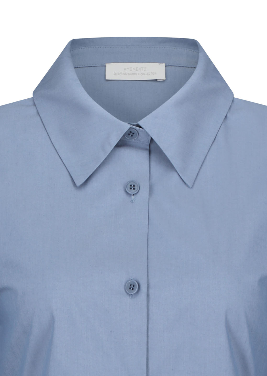 Amomento - Slim Shirt (Blue) product image 5 | TRAB K-Fashion Australia