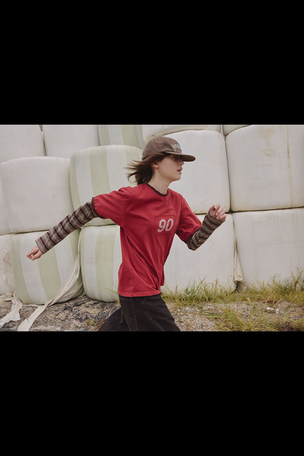 Hatchingroom - 90 Tee (Bleached Red) product image 10 | TRAB K-Fashion Australia