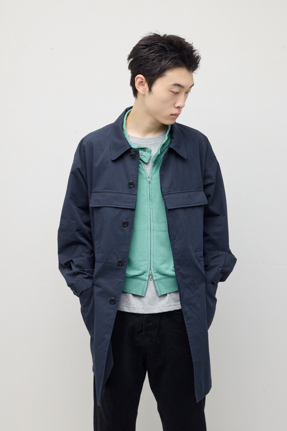 Hatchingroom - Field Coat (Dark Navy) product image 9 | TRAB K-Fashion Australia