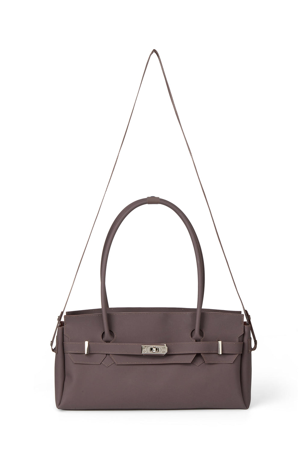 Deinet - [free Card Wallet] Jelly Two-Way Bag (Brown) product image 4 | TRAB K-Fashion Australia
