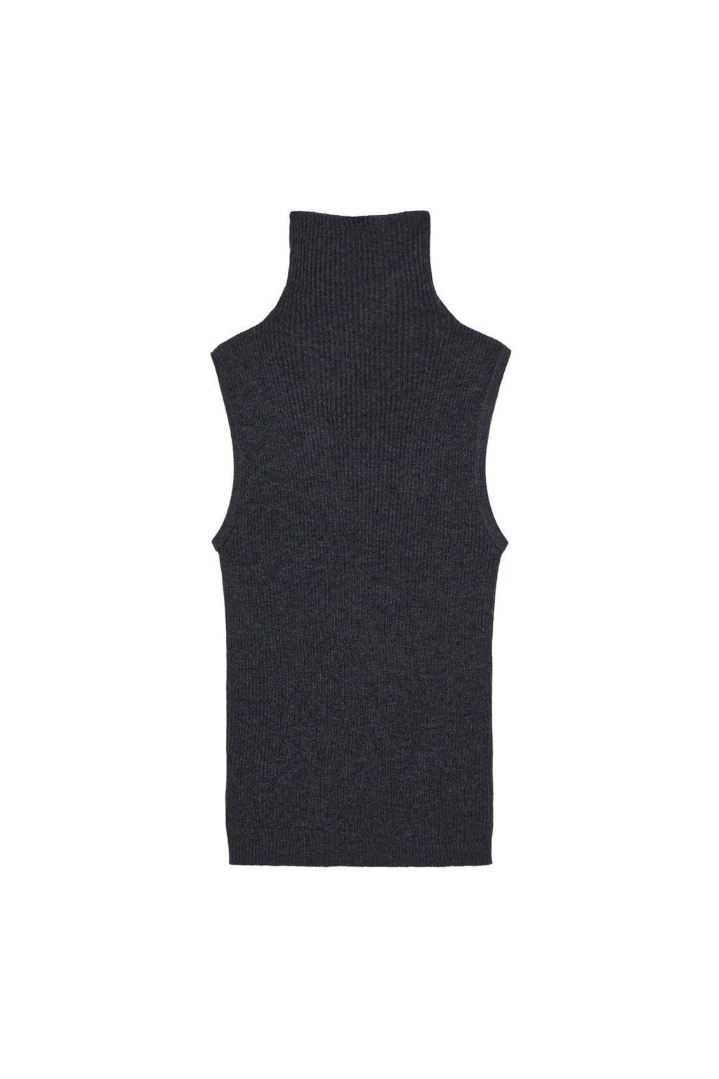 Deinet - Turtle Neck Sleeveless (Charcoal) product image 1 | TRAB K-Fashion Australia