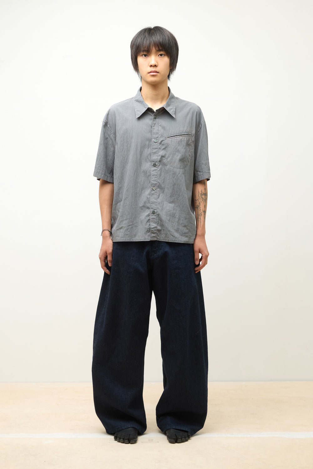Hatchingroom - Over Shirt (1/2 Grey) product image 6 | TRAB K-Fashion Australia