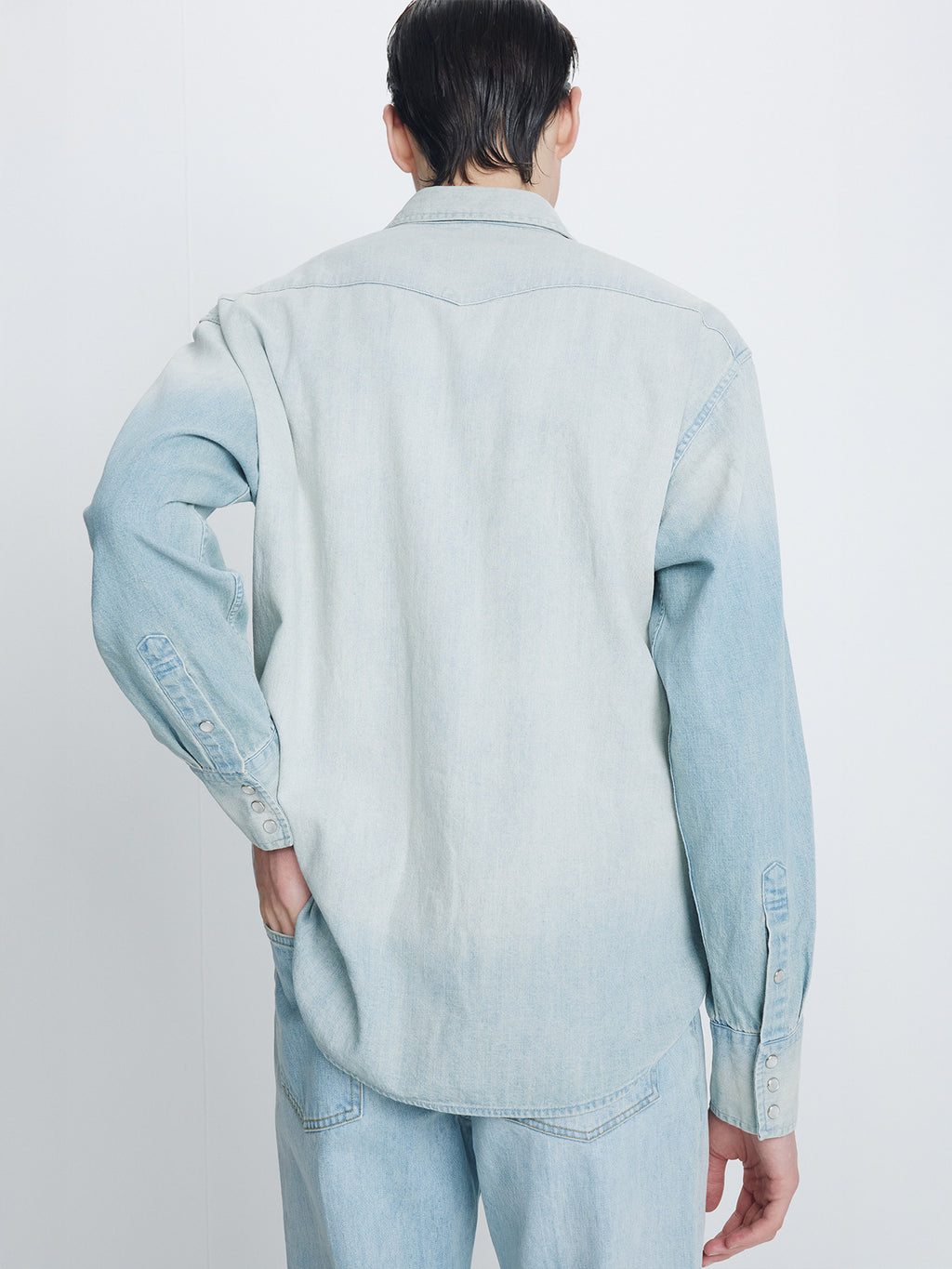Tonywack - Denim Western Shirt (Vintage Indigo) product image 6 | TRAB K-Fashion Australia