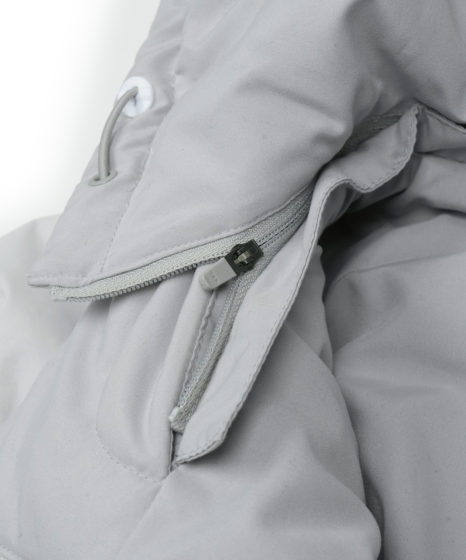 San San Gear - Reversible Puffer Jacket (Light Grey) product image 16 | TRAB K-Fashion Australia