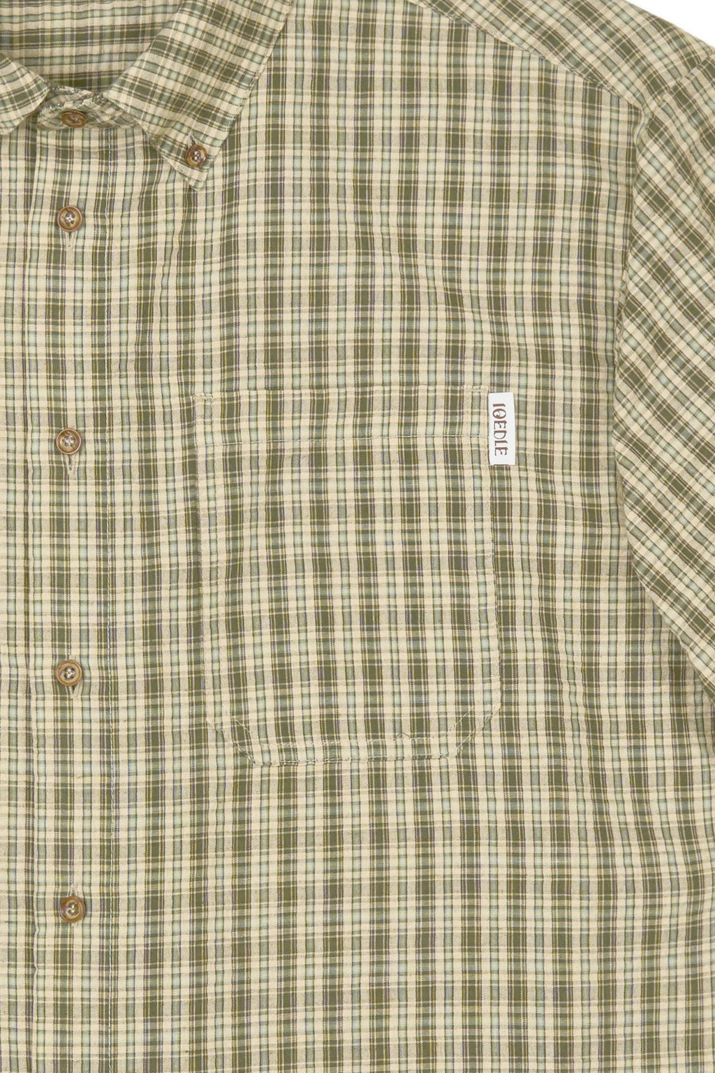 Ioedle - Rocket Slit Short Sleeve Shirt (Green) product image 6 | TRAB K-Fashion Australia