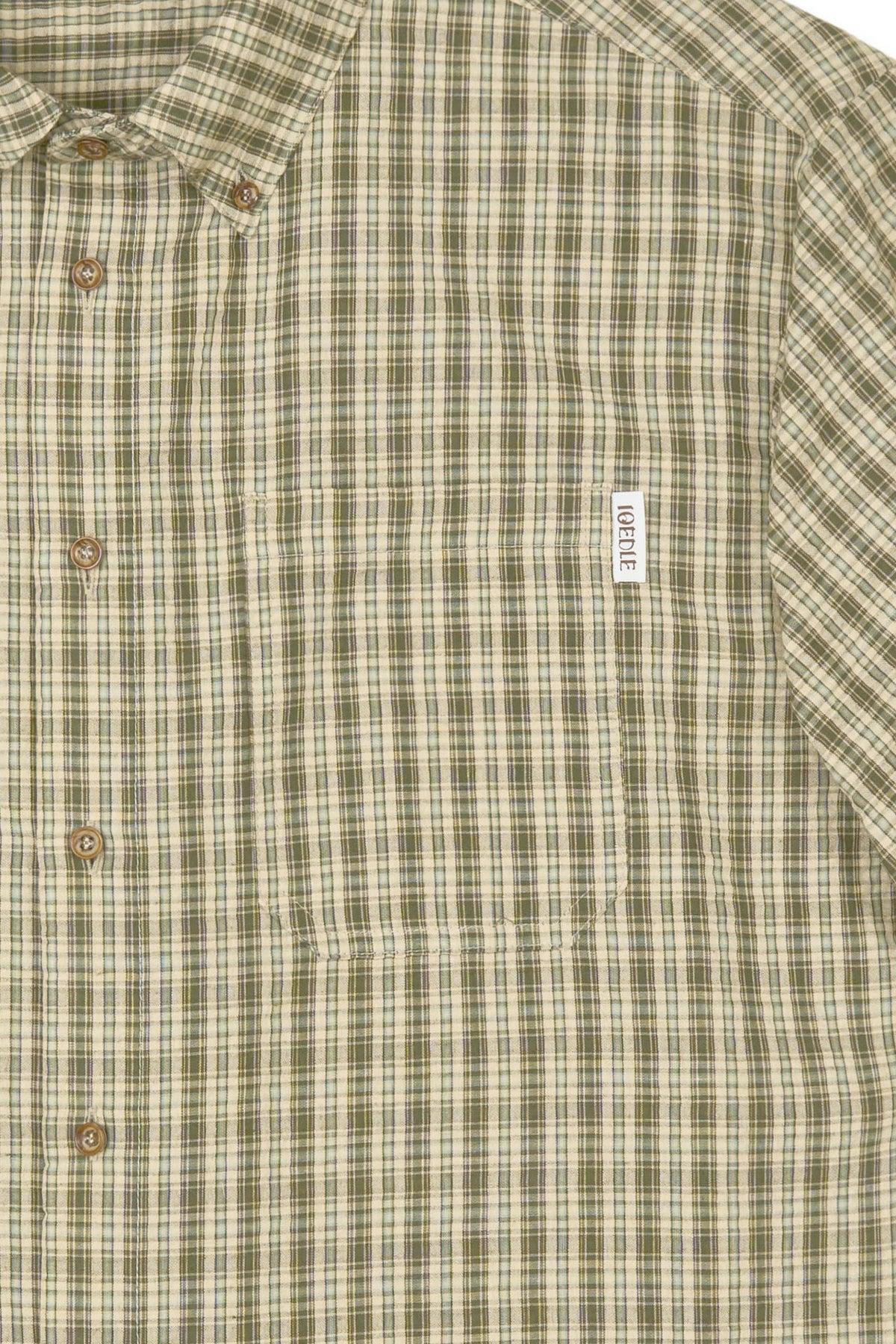 Ioedle - Rocket Slit Short Sleeve Shirt (Green) product image 6 | TRAB K-Fashion Australia