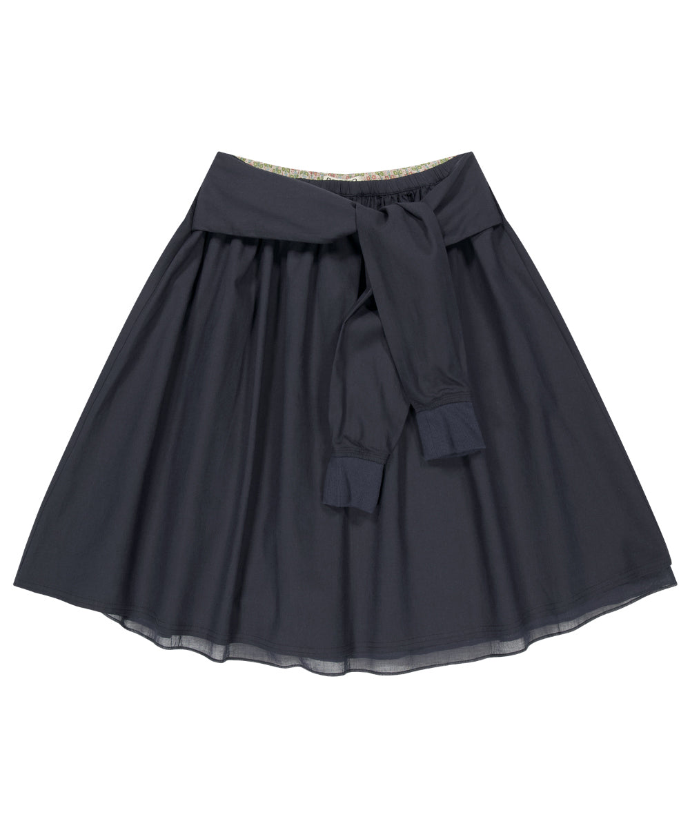Coyseio - Strap Shirring Skirt (Navy) product image 9 | TRAB K-Fashion Australia