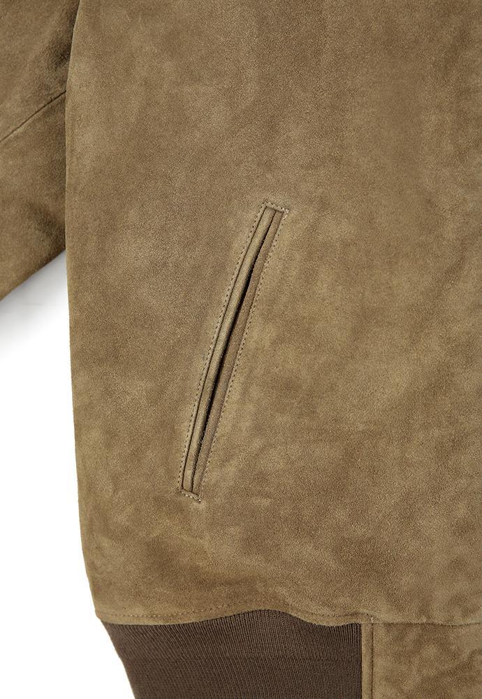Art if acts - Garment Washed Suede Blouson (Taupe) product image 11 | TRAB K-Fashion Australia