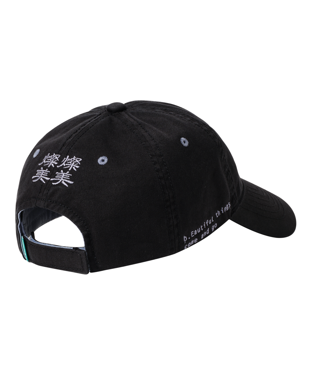 San San Gear - San San X B.E Washed Ball Cap (Black) product image 4 | TRAB K-Fashion Australia