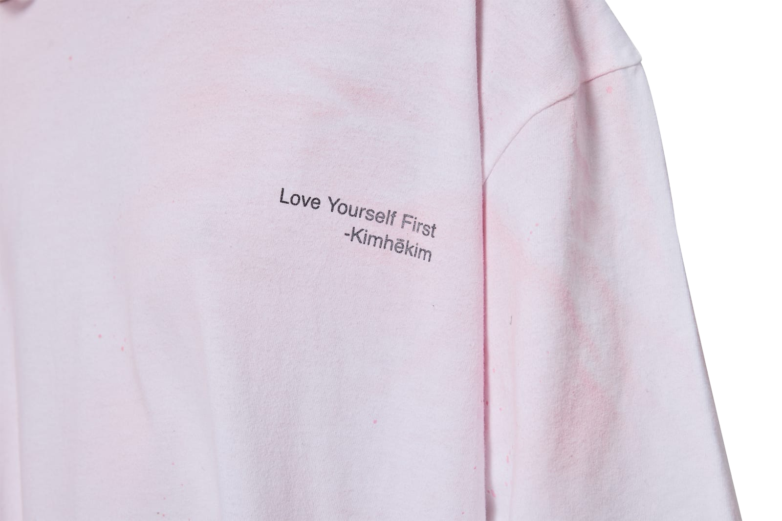 Kimhe Kim - Spray Dyed T-Shirt (White) product image 9 | TRAB K-Fashion Australia