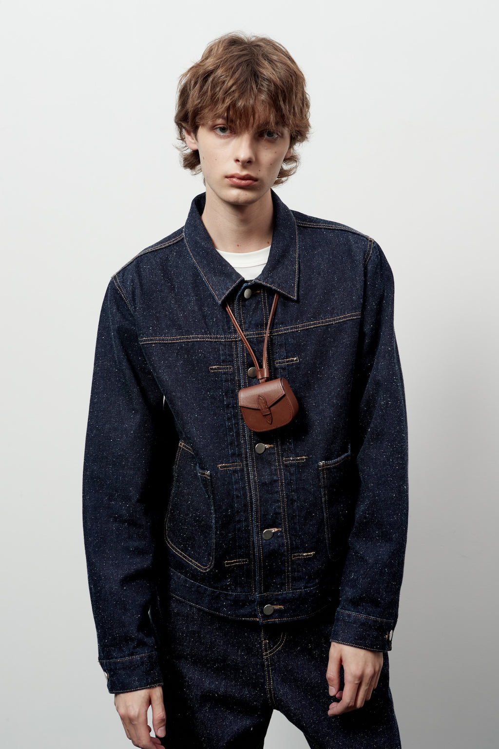 Stu - Husk Indigo Denim Jacket (Blue) product image 13 | TRAB K-Fashion Australia