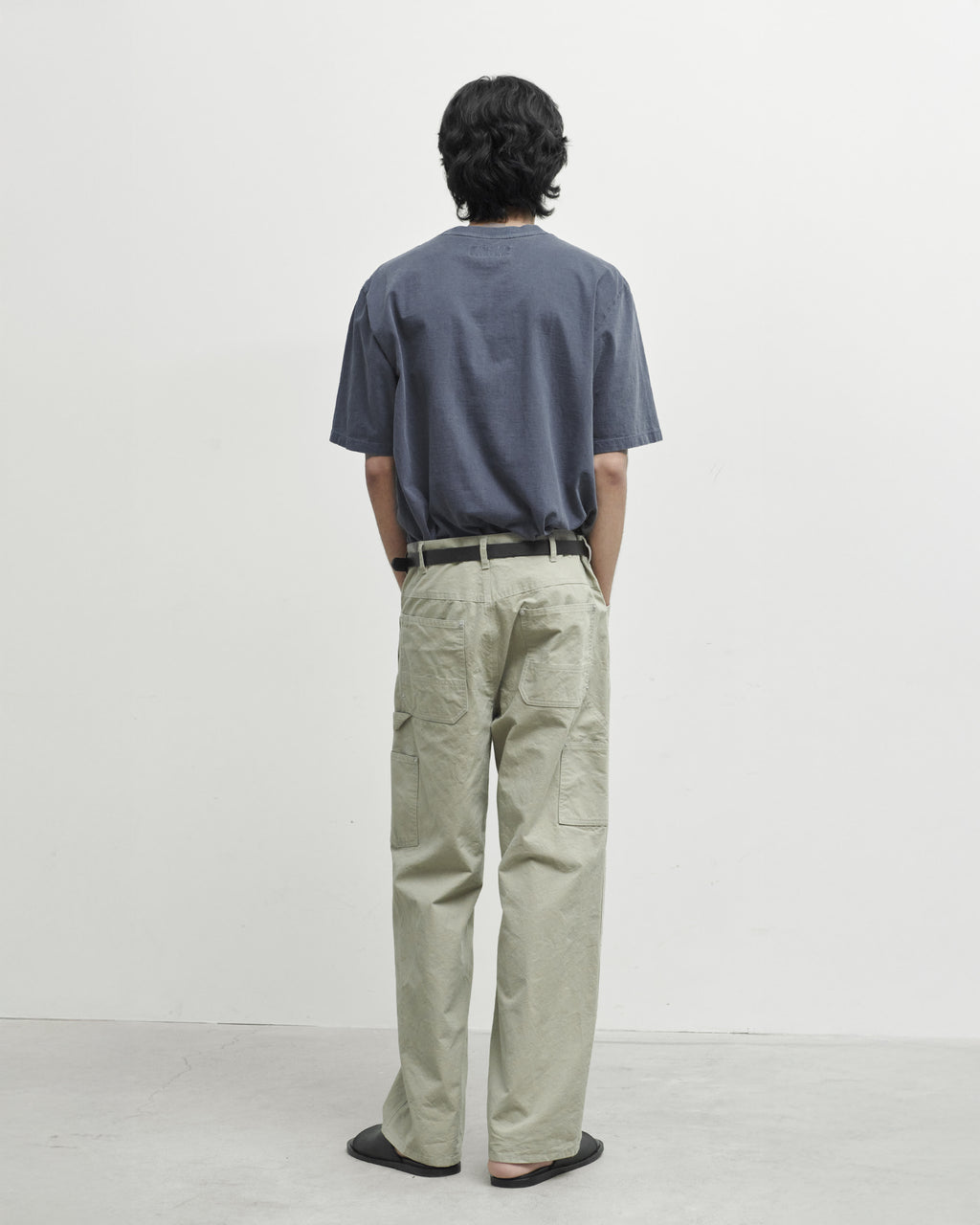 Brownyard - Washed T Shirt (Dark Navy) product image 3 | TRAB K-Fashion Australia