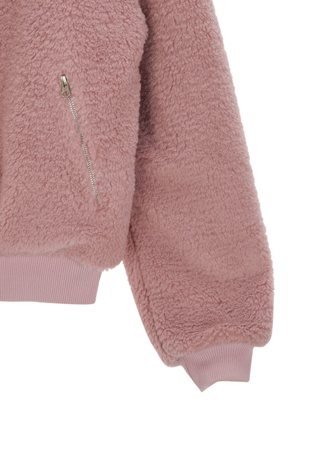 Matin Kim - Logo Point Fleece Hoody Jumper (Pink) product image 4 | TRAB K-Fashion Australia