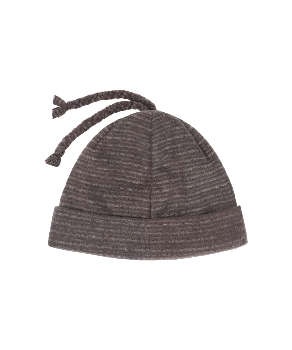 Coyseio - Braided Fleece Beanie (Ash Brown) product image 11 | TRAB K-Fashion Australia