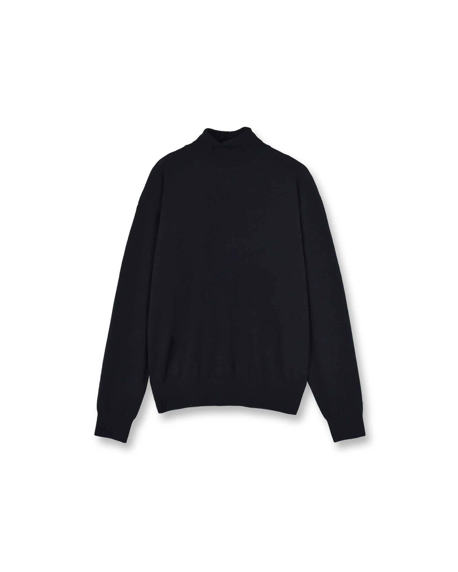 Brownyard - Merino Wool Turtle Neck Knit (Black) product image 3 | TRAB K-Fashion Australia