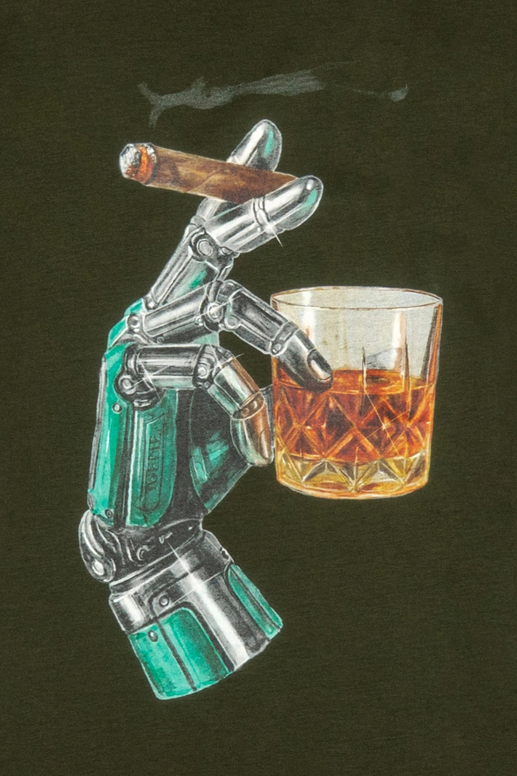 Ioedle - Smoke Of The Void T-Shirt (Green) product image 5 | TRAB K-Fashion Australia