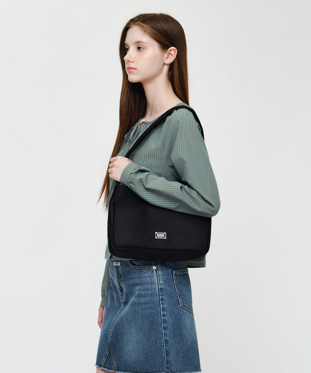 Marithe & Francois Girbaud - Classic Logo One Shoulder Bag (Black) product image 6 | TRAB K-Fashion Australia