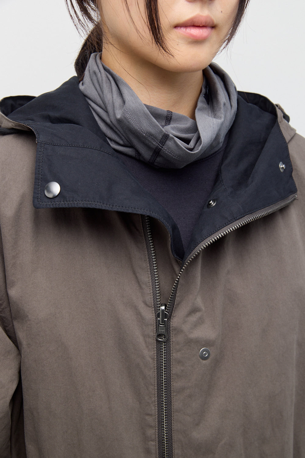 Hatchingroom - Reversible Parka (Black/Mud Brown) product image 13 | TRAB K-Fashion Australia