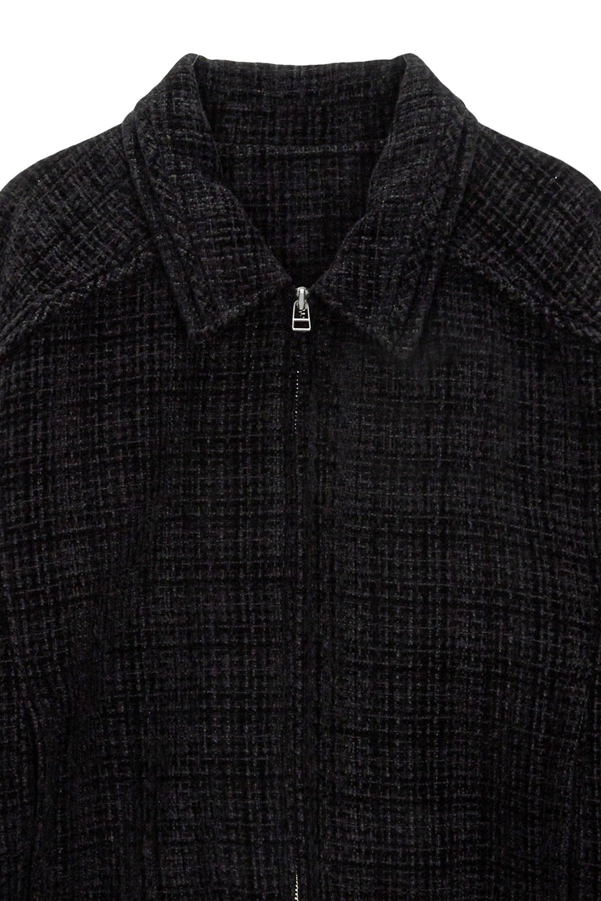 Matin Kim - Tweed Blouson Jumper (Black) product image 3 | TRAB K-Fashion Australia