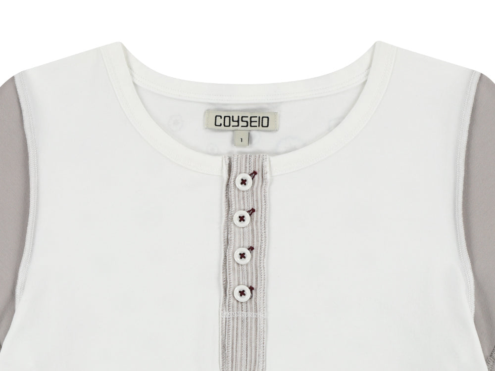 Coyseio - Dudu Reverse T-Shirt (White) product image 14 | TRAB K-Fashion Australia